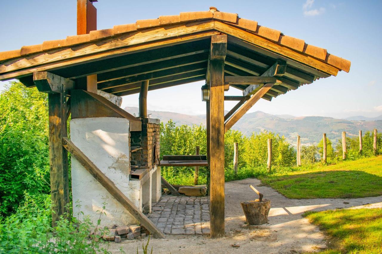 Behin Batean, Espectacular Casa Rural En Pleno Corazon Del Valle Baztan Сига Экстерьер фото